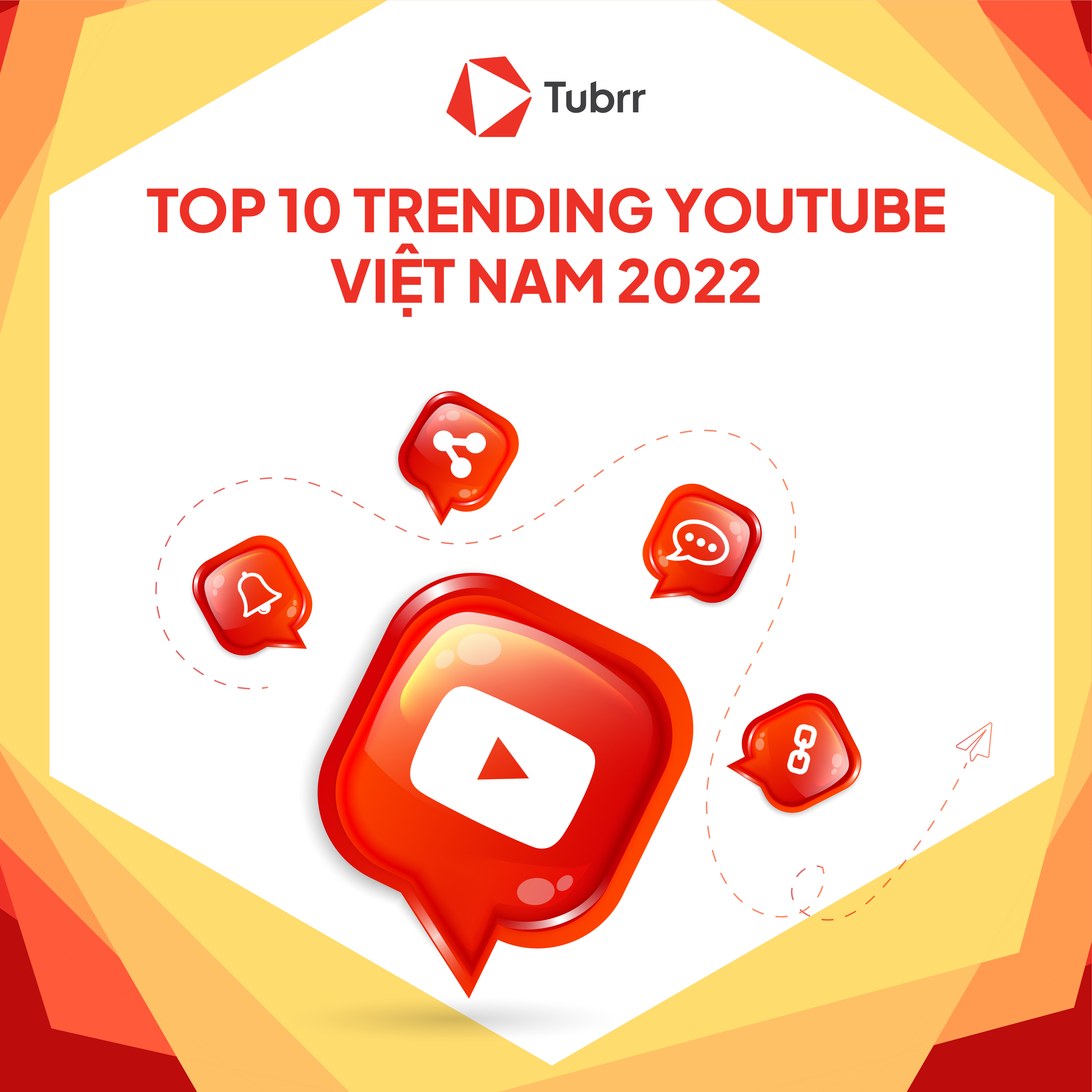 TOP 10 CREATORS VÀ TRENDING YOUTUBE 2022 VIỆT NAM