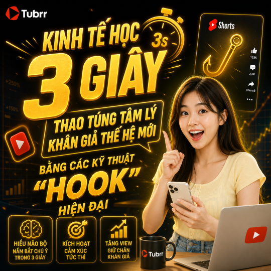 Kinh tế học 3 giây: Thao túng tâm lý khán giả thế hệ mới bằng các kỹ thuật "Hook" hiện đại