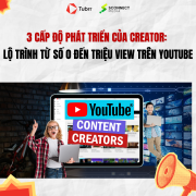 3 cấp độ phát triển của creator: Lộ trình từ số không đến biểu tượng triệu view trên YouTube