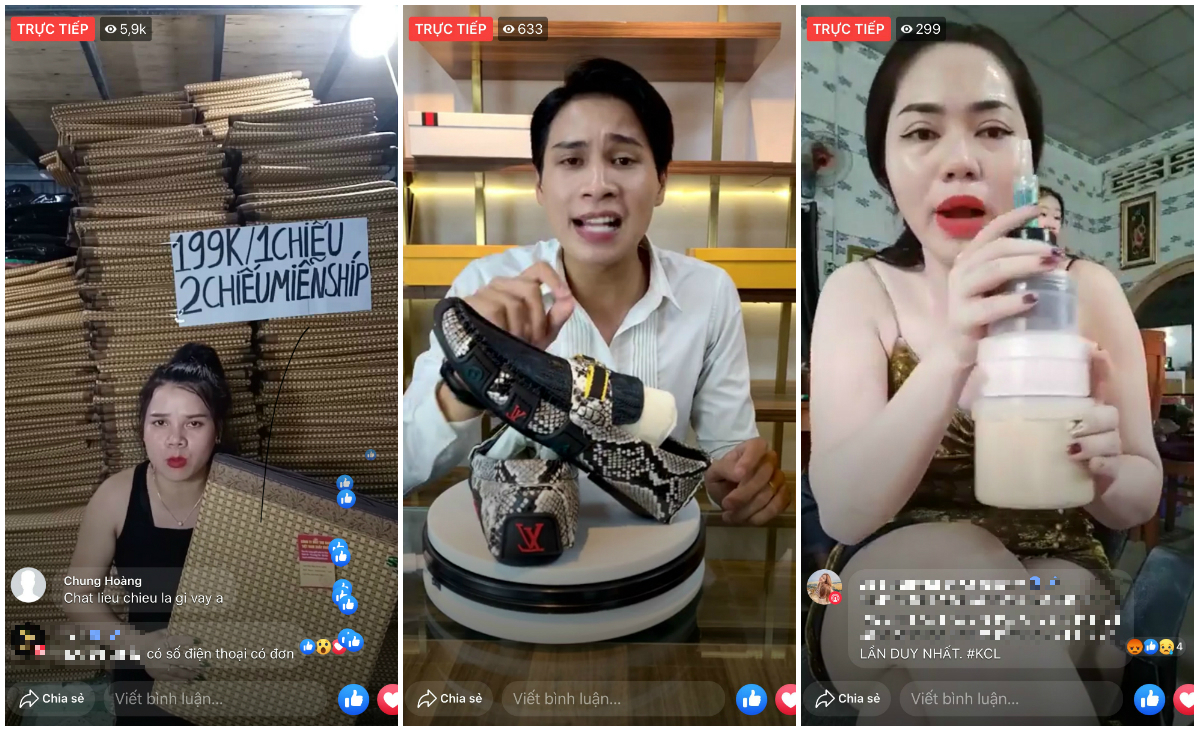 Livestream bán hàng trực tuyến