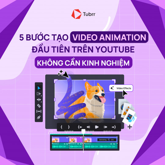 5 Bước tạo video animation đầu tiên trên YouTube không cần kinh nghiệm