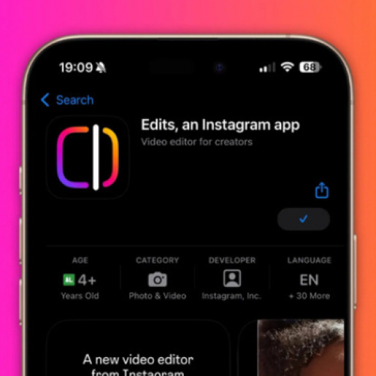Làm quen với Edits – Ứng dụng chỉnh sửa video mới của Meta