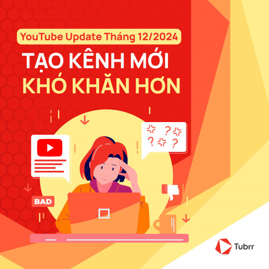 YouTube cập nhật chính sách khiến việc tạo kênh mới trở nên phức tạp hơn