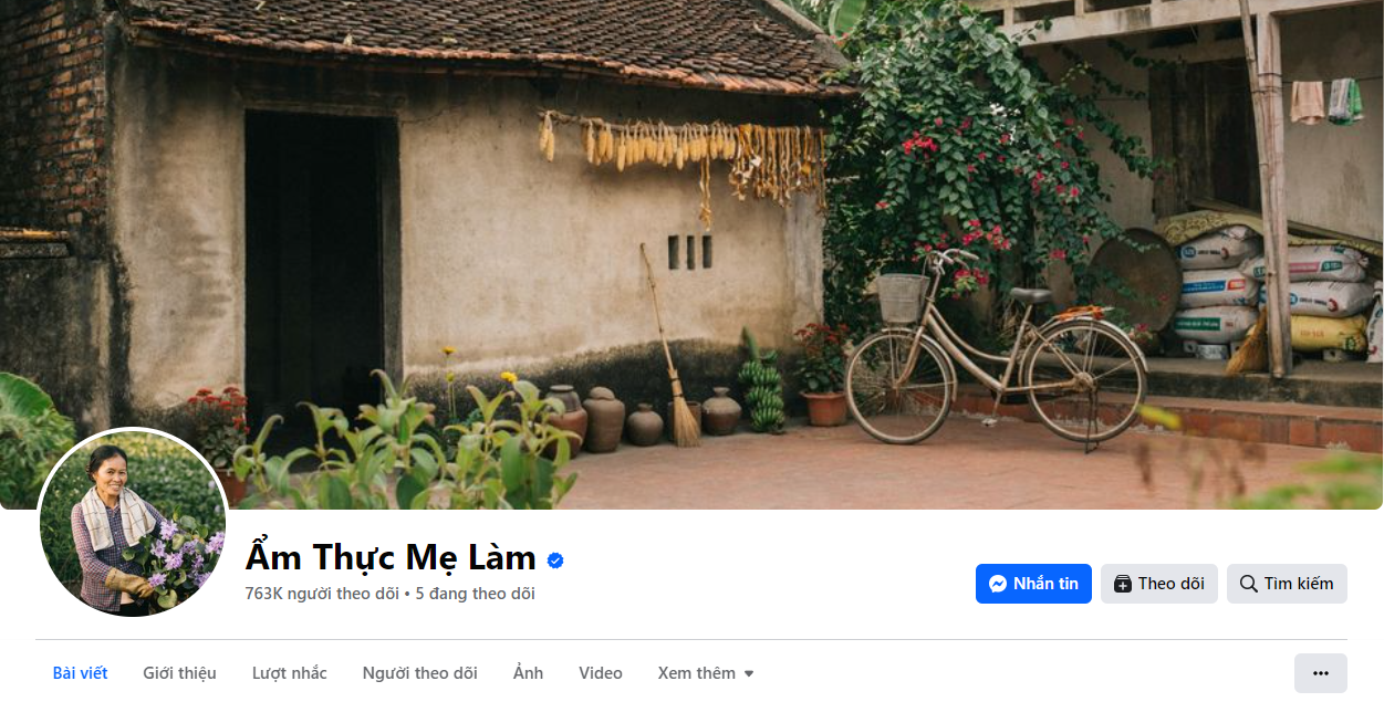 “Ẩm thực mẹ làm” đưa miền quê Việt Nam vươn tầm thế giới - Trang Facebook chính thức