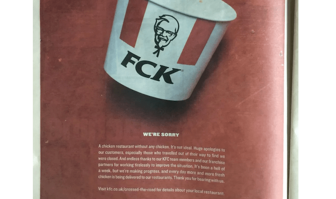 Quản Lý Khủng Hoảng (Crisis Management)   của KFC