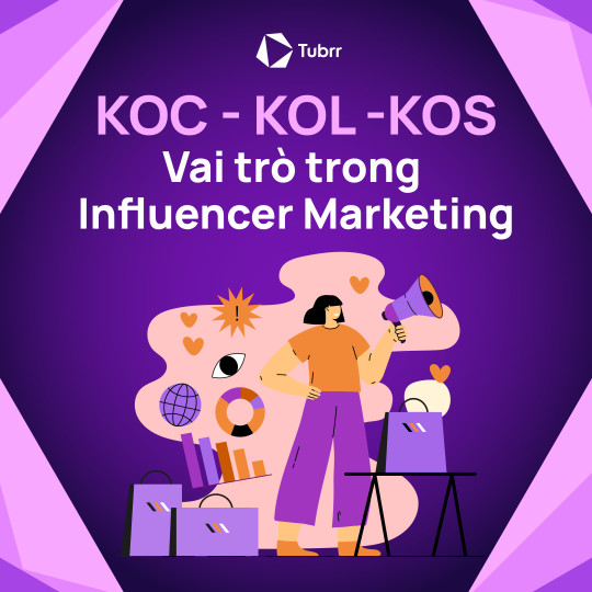 KOL - KOC - KOS: Vai trò trong chiến dịch Influencer Marketing