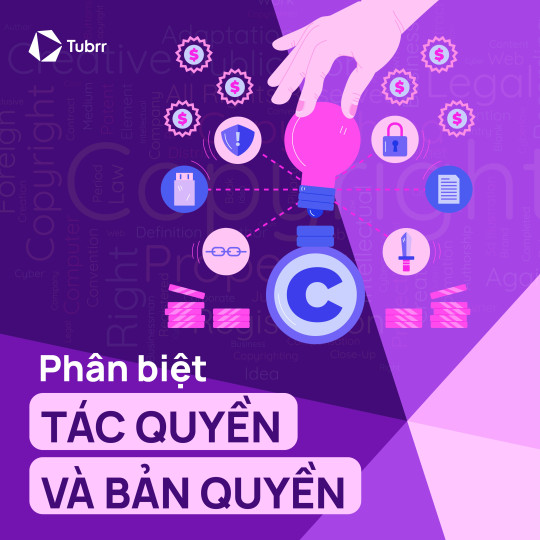 Tác quyền là gì? Phân biệt tác quyền và bản quyền