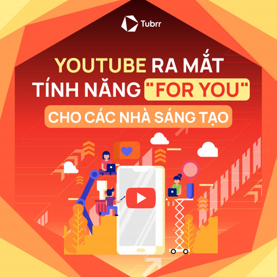 YouTube ra mắt tính năng "For You" cho các nhà sáng tạo