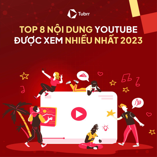 TOP 8 Nội dung YouTube được xem nhiều nhất 2023