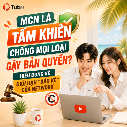 "MCN là tấm khiên chống mọi loại gậy bản quyền?" – Hiểu đúng về giới hạn "bảo kê" của Network