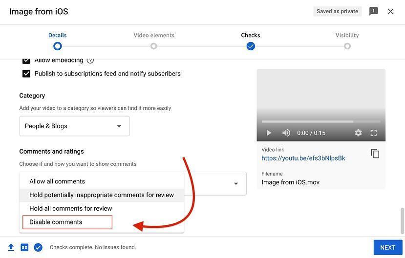 Cách quản lý bình luận bằng Youtube Studio